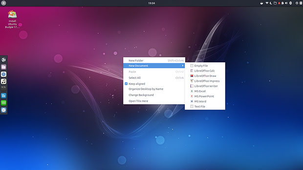  Ubuntu Budgie
desktop 