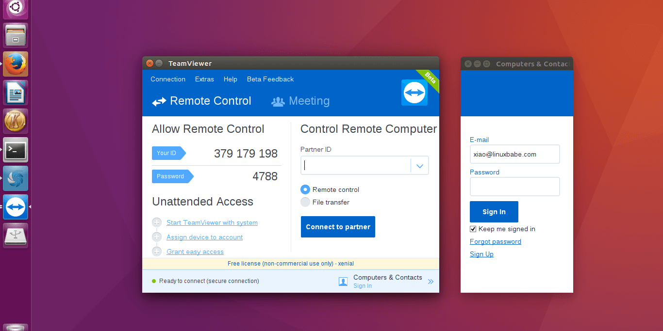 Как установить TeamViewer 12 на Ubuntu 16.04 и Ubuntu 16.10