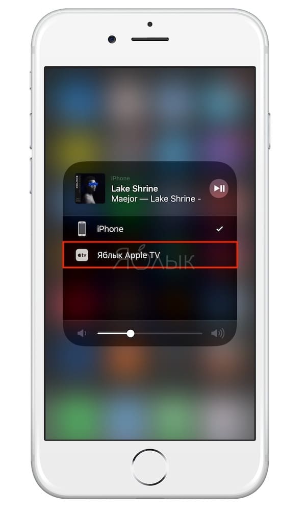 Как вывести видео, фото, аудио с iPhone / iPad на Apple TV (телевизор) с помощью функции AirPlay