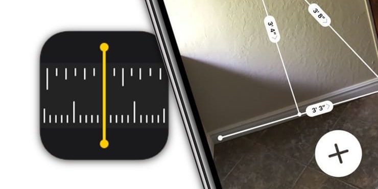 Виртуальная линейка в iOS 12 или измерять расстояния в приложении Measure на iPhone