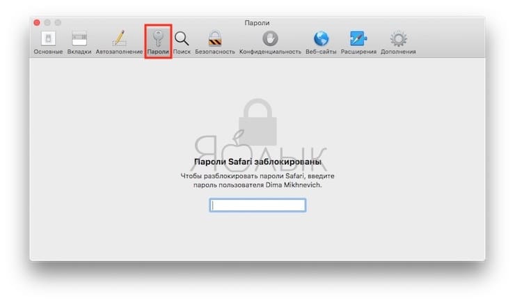 Как просмотреть логины и пароли от сайтов в Связке ключей на Mac