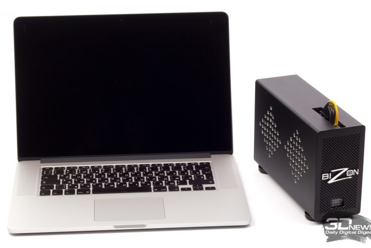 бокс для внешней видеокарты с интерфейсом Thunderbolt 2 / Видеокарты