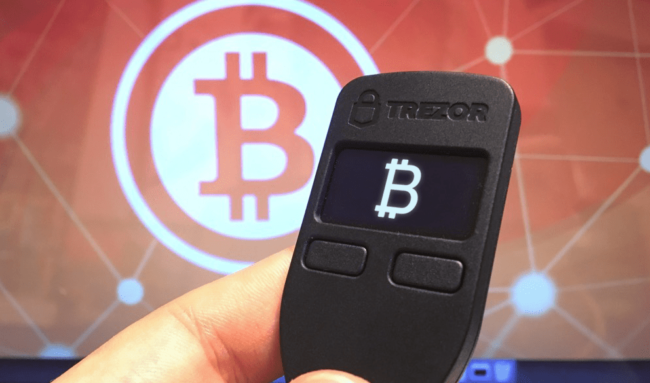 Фишинговая атака на кошелёк Trezor