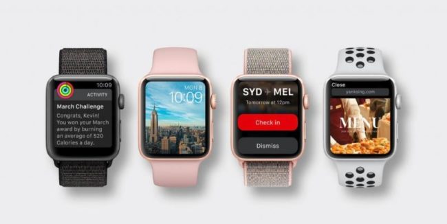 Как изменится интерфейс watchOS в новых Apple Watch с увеличенным дисплеем