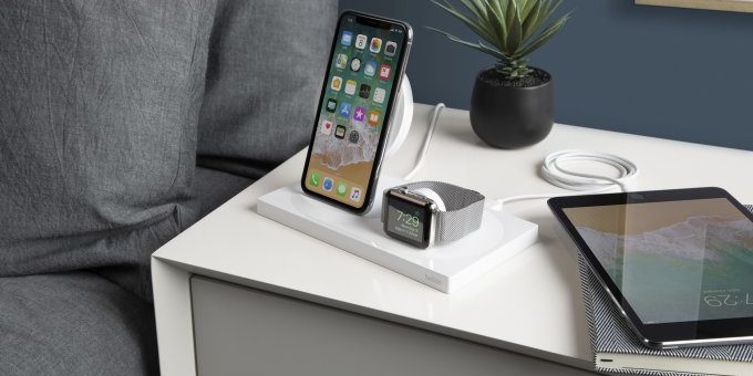 Беспроводная док-станция Belkin одновременно заряжает 3 гаджета Apple (4 фото)
