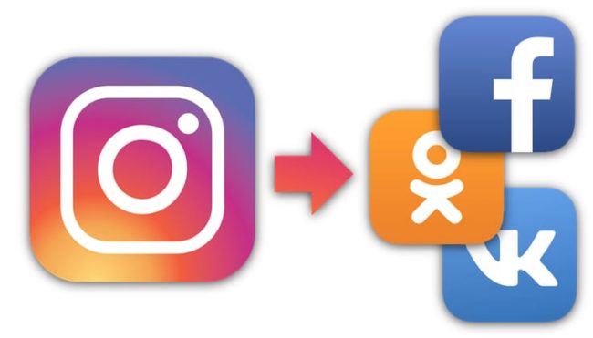 Как привязать Инстаграм к Вконтакте, Одноклассникам и Фейсбуку, чтобы фото и видео появлялись в этих соцсетях автоматически