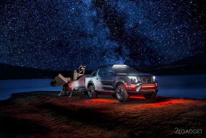 Nissan Navara Dark Sky — мобильная обсерватория на колёсах (8 фото + видео)