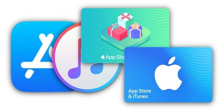 Подарочные карты Apple, или как положить деньги на App Store родственнику или другу