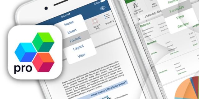 СКИДКА (1499р → 0р) OfficeSuite Pro — редактор Word, Excel, PDF для iPhone и iPad
