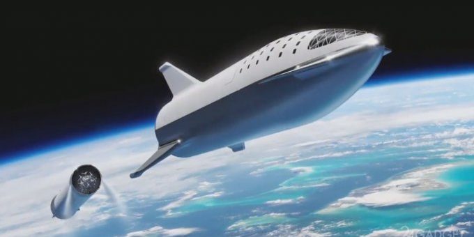 SpaceX вновь поменяла дизайн ракеты BFR и назвала первого лунотуриста