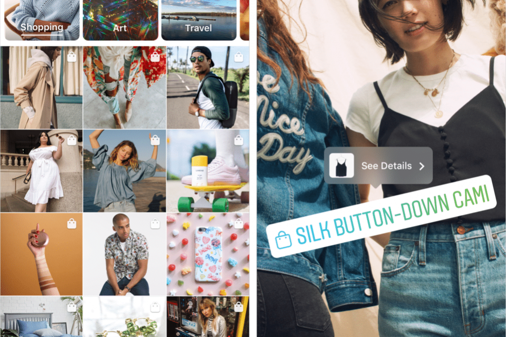 В Instagram появится вкладка «Шопинг»