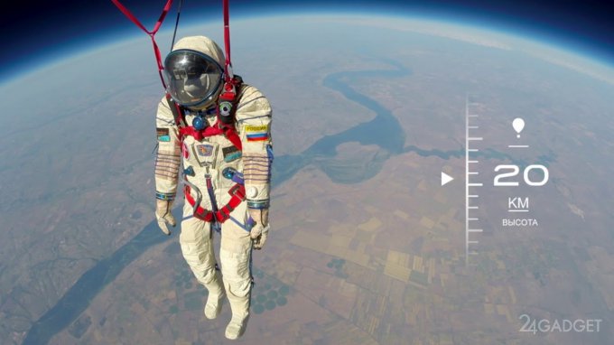 Валера совершил полёт в стратосферу на гелиевых шарах (видео)
