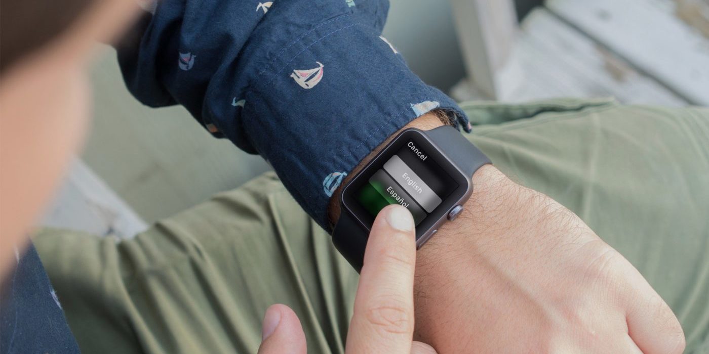Как поменять язык отправки сообщений на Apple Watch