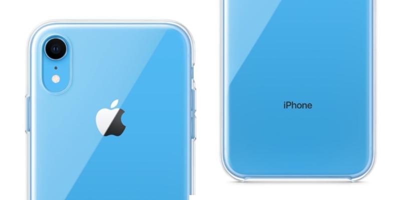Apple выпустит для iPhone XR прозрачный силиконовый чехол за 2500 рублей
