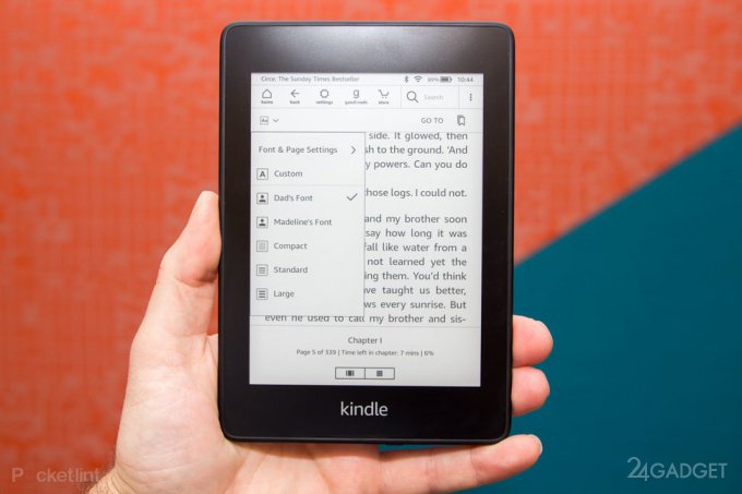 Kindle теперь не страшно брать в бассейн или ванну (8 фото + видео)