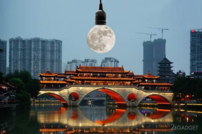 Через два года китайская «искусственная луна» осветит города (3 фото)