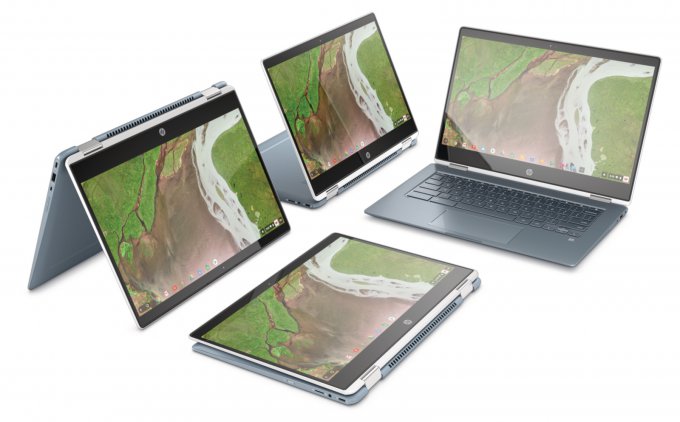 HP Chromebook x360 14 — трансформер на базе Intel Core 8-го поколения 