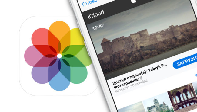 Как получить (и отправить) ссылку на фото, хранящиеся на iPhone или iPad