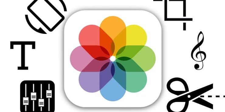 Как редактировать видео на iPhone: обрезать, наложить текст, музыку, перевернуть, склеить и т.д.