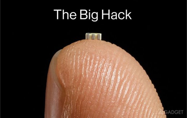 Китайские шпионские микрочипы нашли в серверах Apple, Amazon и спецслужб США (4 фото)