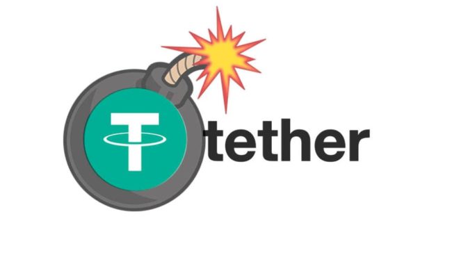 Курс Tether упал до 18-месячного минимума