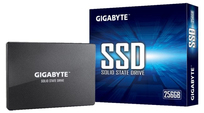 Новый SSD-накопитель GIGABYTE имеет вместимость 256 Гбайт