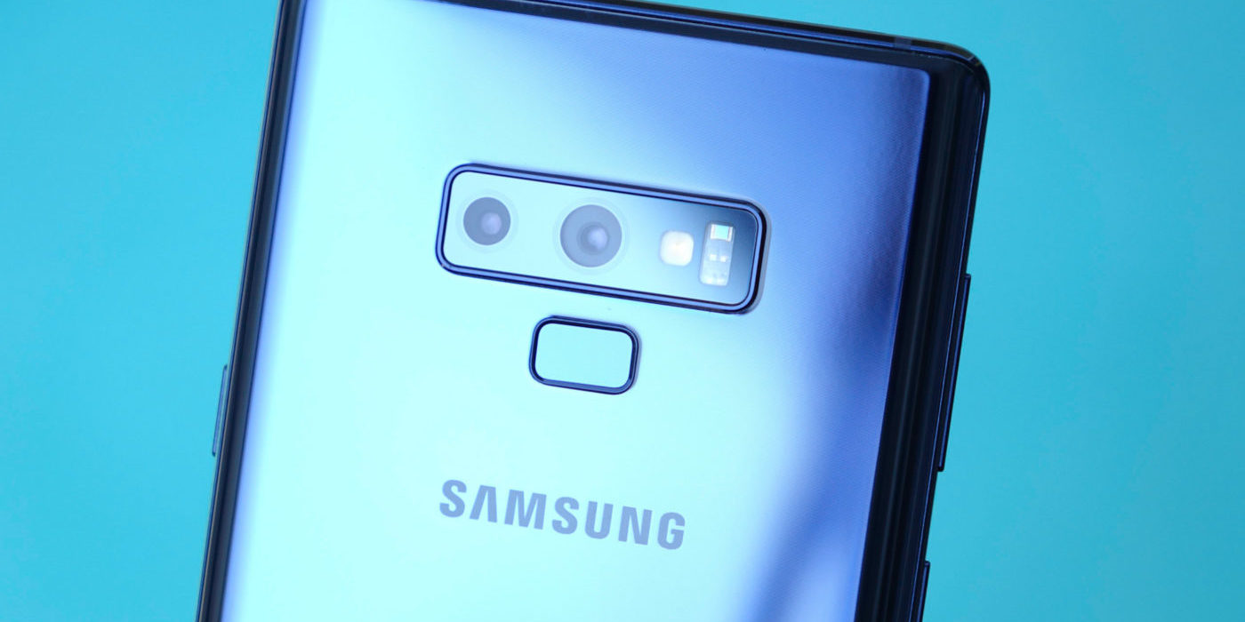 Samsung Galaxy Note 9 получил обновление камеры