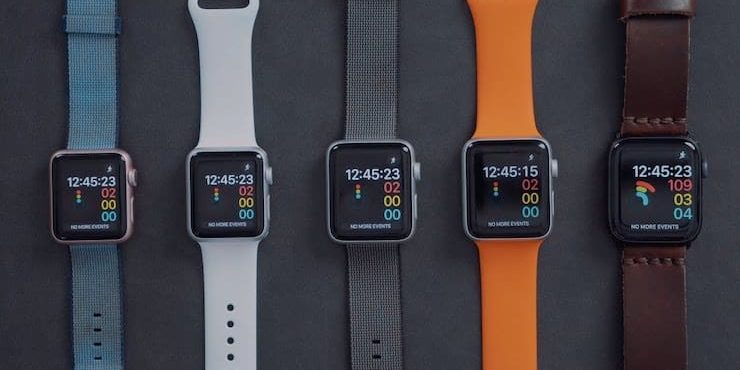 Сравнение скорости работы Apple Watch Series 4, Series 3, Series 2 и Series 1