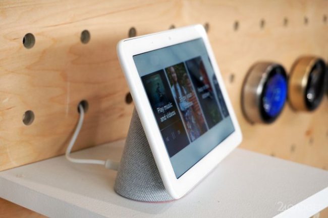 Умный дисплей-динамик Google Home Hub не будет видеошпионом (9 фото + видео)