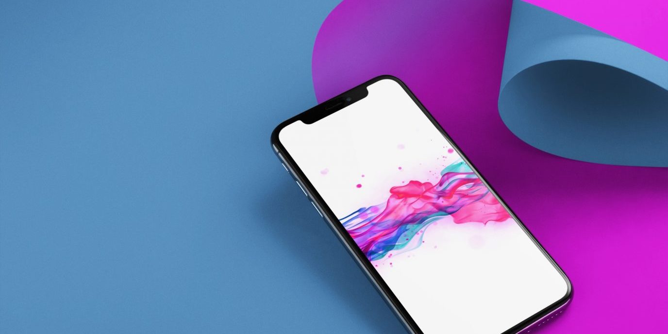 Обои с яркими цветами для iPhone