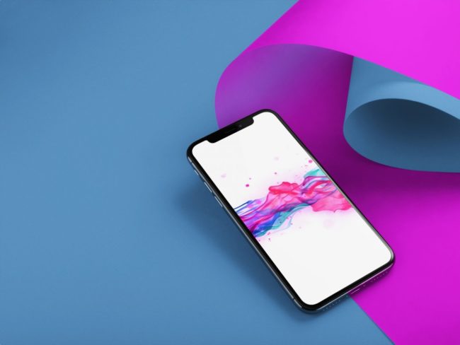 Обои с яркими цветами для iPhone