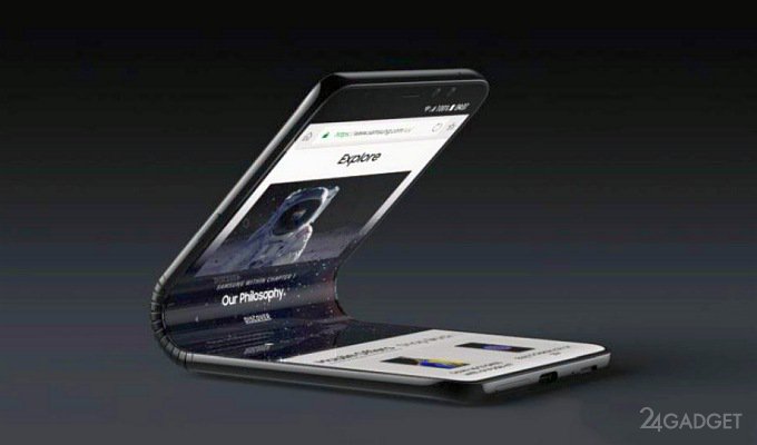 Samsung покажет смартфон с гибким дисплеем уже на этой неделе (5 фото)
