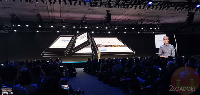 Смартфон с гибким экраном - что на самом деле показал Samsung (8 фото)