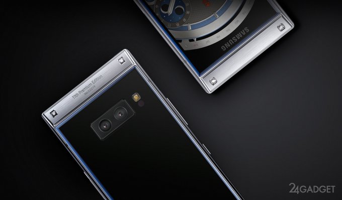 Samsung W2019: флагманская раскладушка премиум-класса (9 фото)