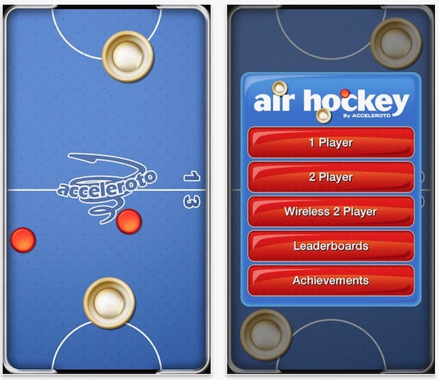 Воздушный хоккей (Air Hockey)
