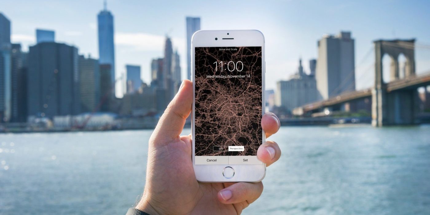 Как создавать обои для iPhone на основе локации