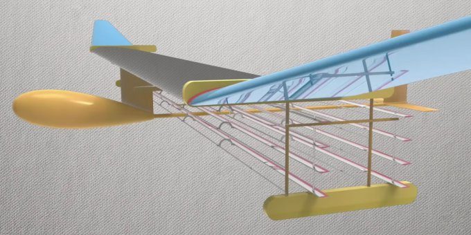 Испытан самолёт, летающий без подвижных частей (3 фото + видео)