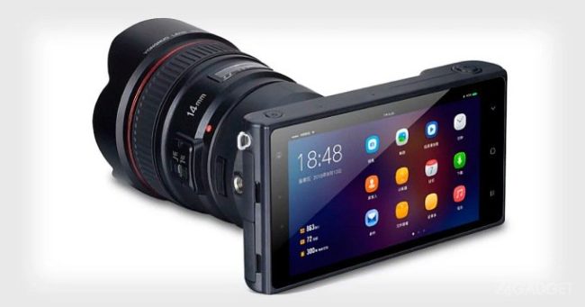 Новая беззеркалка на Android подружилась с объективами Canon (2 фото)