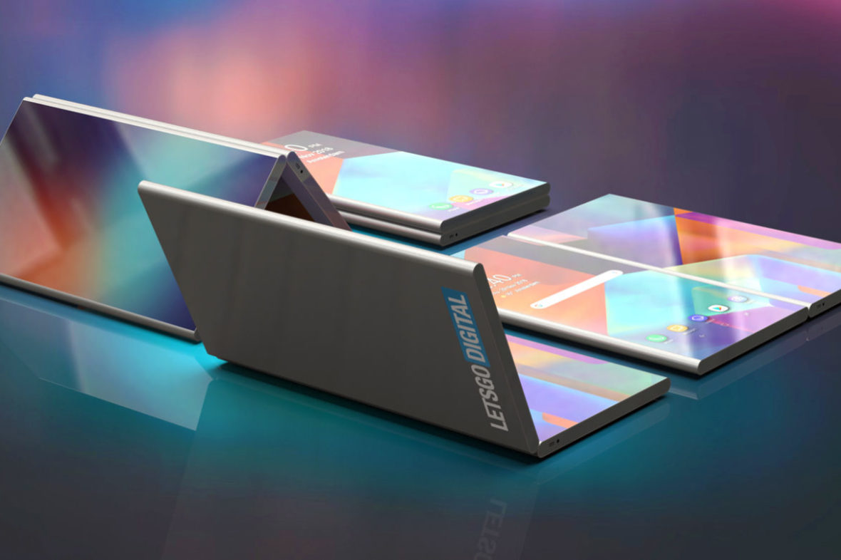 Новый раскладной Samsung скопирует дизайн Microsoft Surface Phone