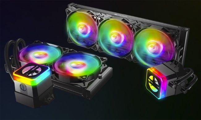 процессорные СЖО с эффектной подсветкой