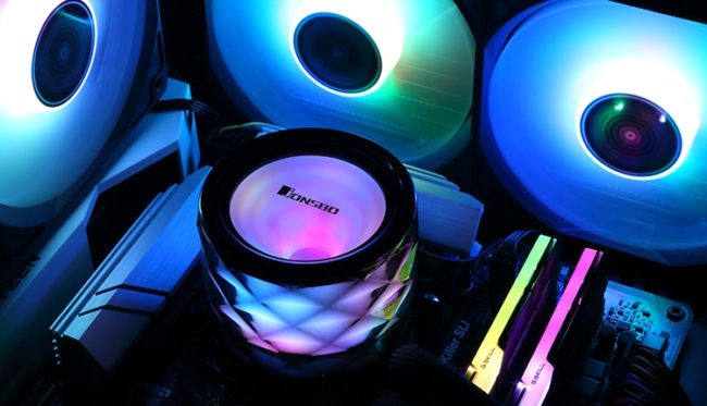 универсальные СЖО с многоцветной подсветкой