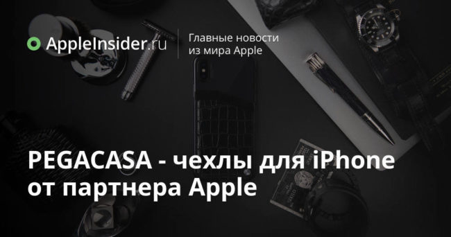 PEGACASA — чехлы для iPhone от партнера Apple