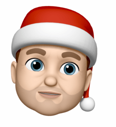 новогодний memoji