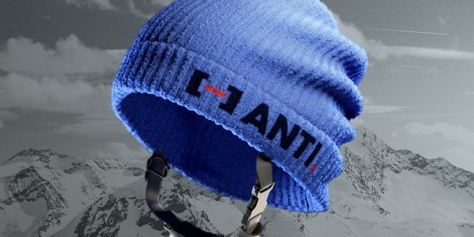 ANTI А1 – мягкая лыжная шапка, превращающаяся при ударе в шлем