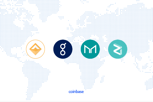 Coinbase Pro добавляет поддержку GNT, DAI, MKR и ZIL