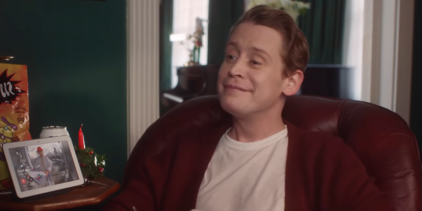 Маколей Калкин повторил культовые сцены из фильма «Один дома» в проморолике Google