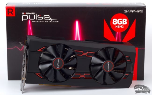 Обзор видеокарты SAPPHIRE PULSE Radeon RX Vega 56: Vega Nano в маскировке / Видеокарты