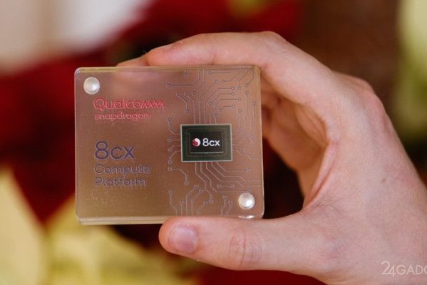 первый 7-нм процессор для Windows-ноутбуков с LTE