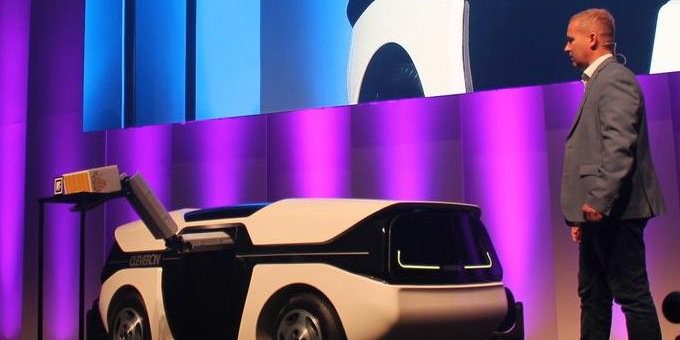 Роботомашина с «рукой» полноценно заменяет курьеров (4 фото + видео)