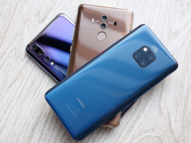 Смартфон Huawei P30 Pro получит 10-кратный оптический зум